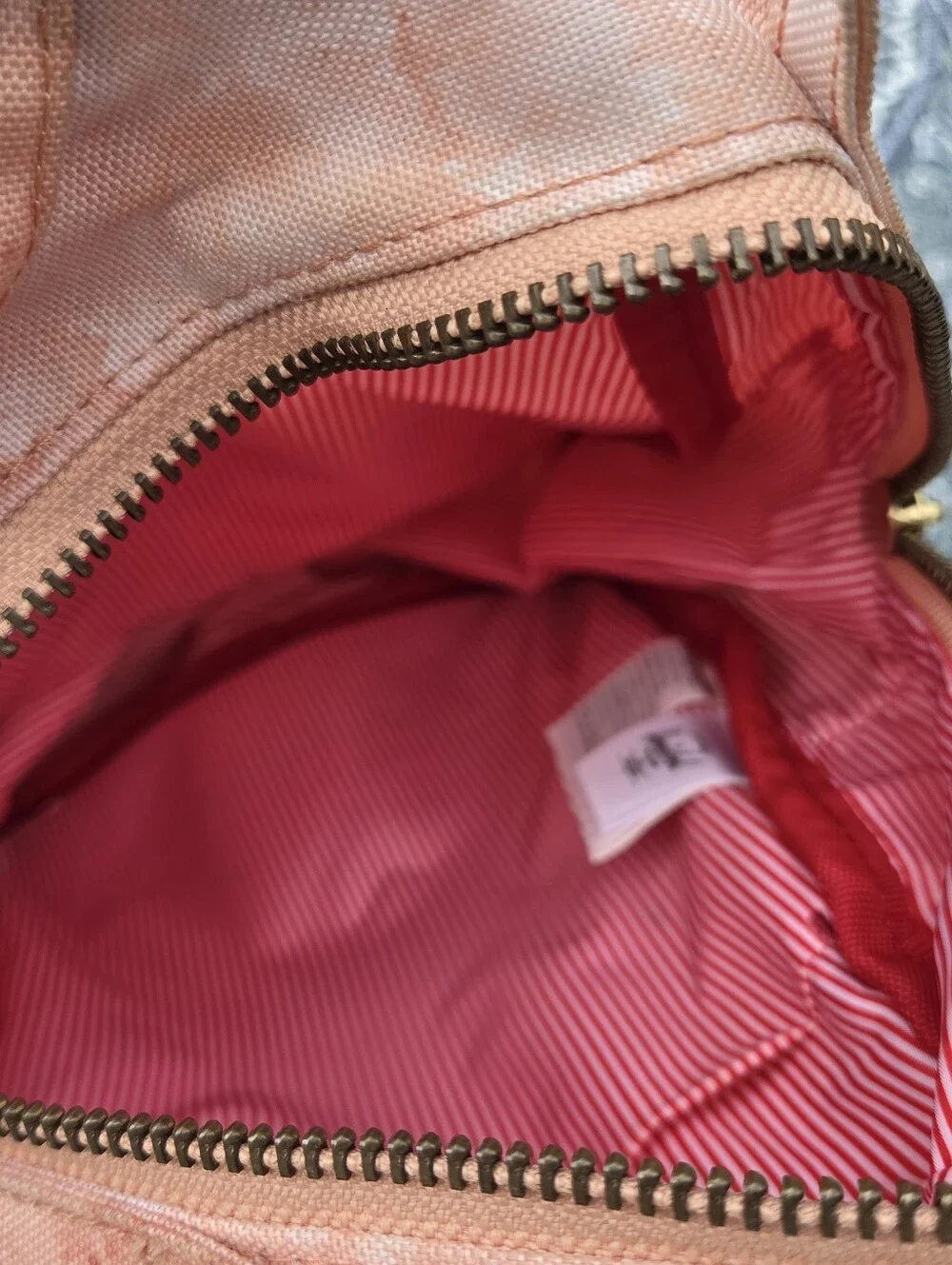Herschel Supply Company Peach Tie-Dye Mini Backpack